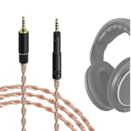 Geekria Apollo Copper Silver Braid Upgrade Audio Cable Compatible with Sennheiser HD620S HD599 Headp