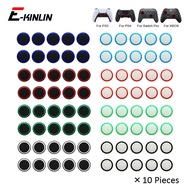 10 Piece Thumbstick Grip Cap Soft Silicone Joystick For Sony Playstation DualSense Dualshock 4 5 PS4 PS5 For Nintendo Switch Pro