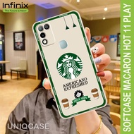 Softcase Macaron Camera Protectiont for Infinix Hot 11 Play [UV-12] Case Pro Camera Motif - Case Inf