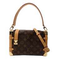 LOUIS VUITTON Monogram Side Trunk金扣手挽肩背兩用袋