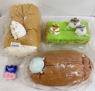 角落生物 麵包 蜥蜴 恐龍 白熊 貓咪大戰爭 毛公仔 系列 紙巾套 正版 日版