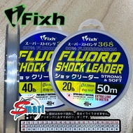 (READY STOK) I-FIXH 368 80%FLUOROCARBON SHOCK LEADER SOFT & STRONG / IFIXH 368 80%FLUOROCARBON SHOCK