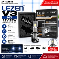 LEZEN H7 12V 25W Car LED Lights
