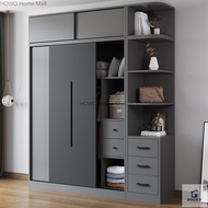 New Simple Wardrobe Home bedroom closet sliding door closet storage organizer large closet