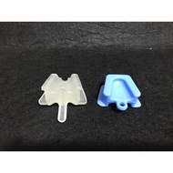 Dental bite block (blue, white)