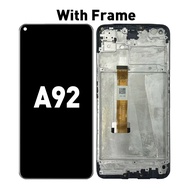 LCD with FRAME for OPPO A92 Compatible For Glass Original Touch Screen Digitizer