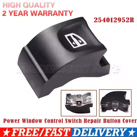 254012952R Power Window Control Switch Repair Button Cover Fit For Renault Megane MK4 Scenic MK4 Tal