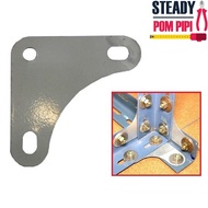 CORNER PLATE FOR RACK SLOTTED ANGLE BAR / ANGLE PLATE