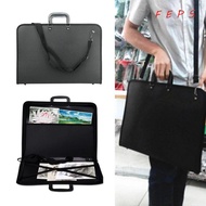 FEPS 1Pcs A3 Folder Bag, Weather Resistant Top Handle A3 Drawing Board Bag, Waterproof Large Capacit