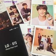 [SuperRare] 2018 BTS × LG G7 ThinQ  Postcard (A–H Options)