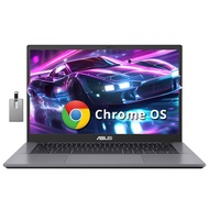ASUS Chromebook Plus CX34 14" FHD Laptop, Intel i3-1215U, 8GB RAM, 256GB Storage (128GB SSD+128GB US