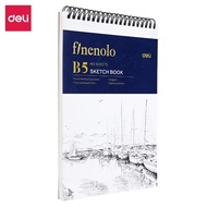 DELI Finenolo Sketchbook Pencil Drawing Notebook (100gsm x 80 Pages) EN025