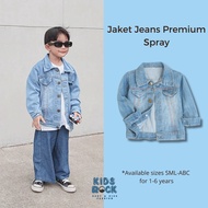 STAR SELLER Best Seller Children's Jeans Jacket 4-7 Years