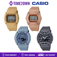 Casio G-Shock DW-5600PT DW-5700PT GA-2100PT GA-2100PTS Tone-on-Tone Series Analog Digital Resin Band