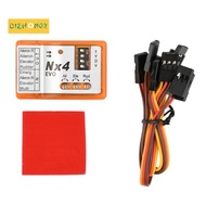 NX4 PRO/ Flight Controller 3D Flight Gyroscope Balance for Fixed-Wing Aircraft Support Rate/Hold/Gyr