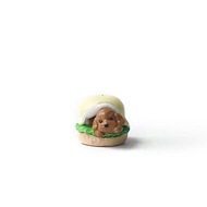 (現貨) 盆栽裝飾 點心狗系列-班尼迪克蛋貴賓狗 微景觀擺飾