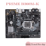 For ASUS PRIME B360M-K Motherboard B360 LGA 1151 DDR4 32G Micro ATX Mainboard 100% Tested OK