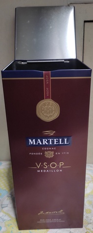 Martell Cognac VSOP Empty aluminum box 70cl