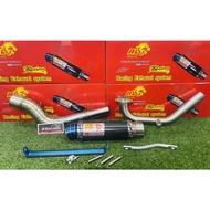 100% ORIGINAL REDLEO RED LEO EXHAUST OPEN CARBON Y15 Y15Z Y15ZR EXHAUST 35MM 38MM