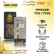 LCD G0LD3N CR0WN VIVO Y17S / TOUCHSCREEN VIVO V17S/Y22 2022/Y22S/V2207 ORIGINAL FULLSET...