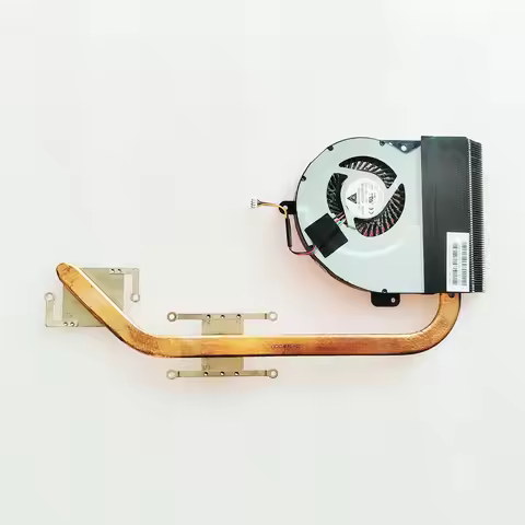 For Asus Laptop Heatsink Cooling Fan Cpu Cooler K54LY X54HR X54H K54HR CPU Fan+brass Radiator 13GN7B