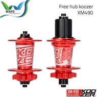 WARS Koozer Hub Freehub XM490 Qr Suara Rengket 6 Pawl 32 Hole