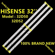 32D50 / 32D52 HISENSE 32 INCH LED TV BACKLIGHT ( LAMP TV ) 32" LED BACKLIGHT