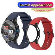 Garmin Approach S50 strap Silicone strap Sports wristband for Garmin Approach S50 case Screen protec