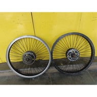 Bmx or lowrider bicycle rims 20 spokes 48