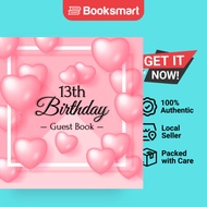 13th Birthday Guest Book - Hardback - English - 9788395820717