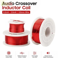 ECYOU Speaker Crossover Inductor Coil, Copper 0.2mh-2.0mh Audio Inductor Coil, Durable 0.6mm Inducto