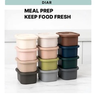 DIAR Platinum Silicone Food Storage Container 400ml / 650ml