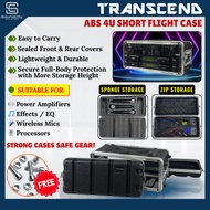 ABS 4U Short Flight Case For Wireless Mic and Accessories