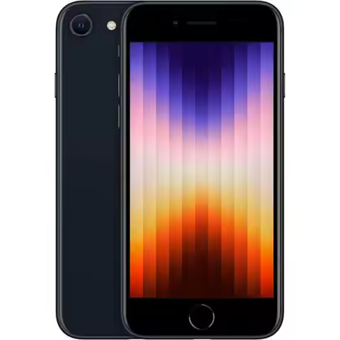 Apple iPhone SE (3rd Gen) A2595 (Fully Unlocked) 64GB Midnight - Refurbished Excellent Condition