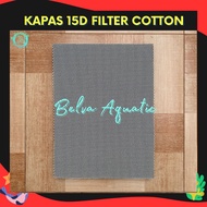 Kapas 15D 30x40CM Busa Filter 15D Honey Comb Filter Cotton Kapas Filter 15 Lapis Tebal Honey Comb