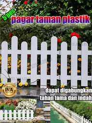 Barang lokal (pengiriman langsung)！ Pagar/ pagar rumah/ pagar taman plastik/pagar rambat plastik /mendekorasi balkon, proyek konstruksi, kebun sayur/Taman pagar rumahpagar rumah minimalis modern besi