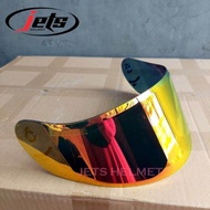 Kaca Helm KYT VENDETTA IRIDIUM / Visor KYT Vendetta 2 / Flat Visor Iridium Vendetta Falcon