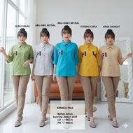 KEMEJA PLAIN SHIRT F A44