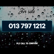 VIP PREPAID NUMBER SIMCARD 013-797 1212