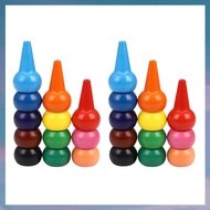 (UDOP) 2X Finger Crayons for Toddlers 12 Colors Finger Paint Palm Grip Crayons for Babies Toddler Cr