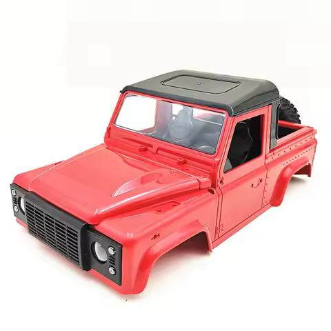 A48U 5X Plastic Black Car Roof Canopy Replacement Part Cover For MN D90 D91 MN90 MN91 MN99S 1/12 RC 