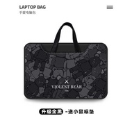 laptop sleeve laptop sleeve 14 inch Original Violent Bear Laptop Bag for Men and Women New 16 Inch Commuting for Apple Macbook15. 6 inch Lenovo Xiaoxin Pro14 Case Huawei MateBook D