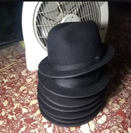 Topi Koboy Laken Pria Dewasa Fedora Koboi