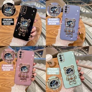 Casing OPPO Reno5 K Case OPPO Reno5 Pro Plus Case OPPO R11 Case OPPO R11S Case OPPO F11 Pro Case New quicksand astronaut stand mobile phone case