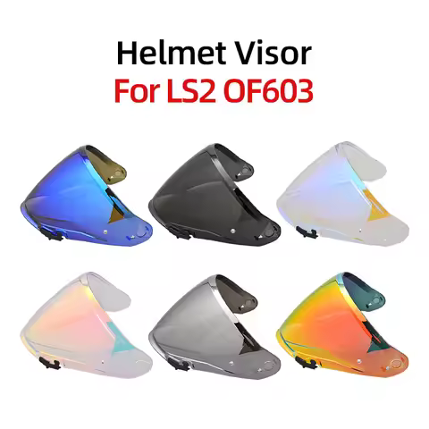 For LS2 OF603 Infinity II Helmet Lens Shield Visor Windshield Sunshade UV Protection Helmet Visors O