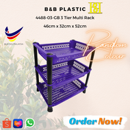 4488-02 / 4488-03 / 4488-04 2 Tier - 4 Tier Multi Rack - B&B Plastic