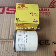 Oil filter for Nissan Sunny Vietnam engine HR15DE 1.5L 2011~ 2024, brand JS Asakashi Japan C224J