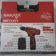 Nakata 12V Cordless Driver Drill