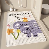 全城熱賣 - 浴室防滑墊 廁所淋浴腳墊 衛生間兒童老人洗澡防水防摔PVC吸盤地墊（快遞送貨上門）