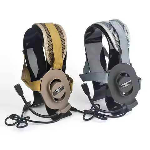 WADSN Tactical Game Outdoor Communication Headphone Bowman Elite II Headset U94 PTT For Kenwood Baof